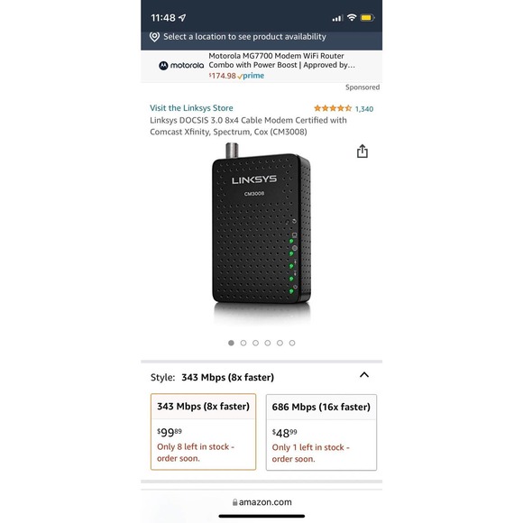 Linksys modem - Picture 4 of 4